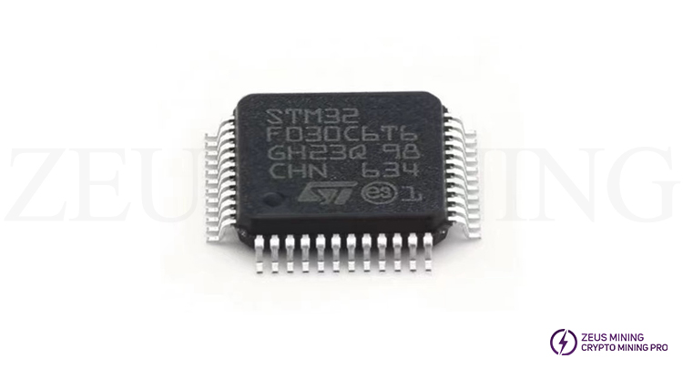 تراشه کنترلر STM32F030C6T6