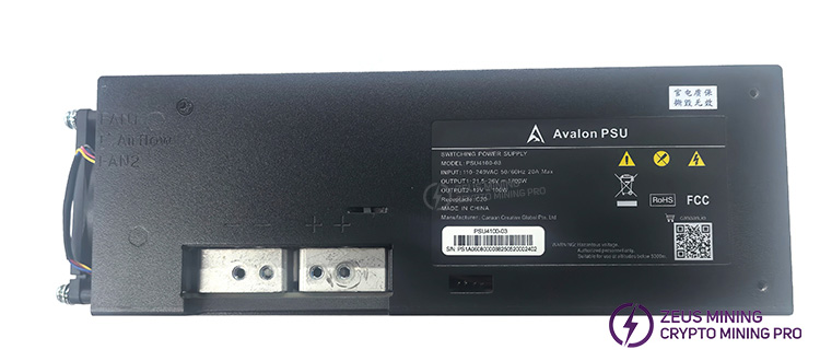  منبع تغذیه اصلی Avalon Q miner