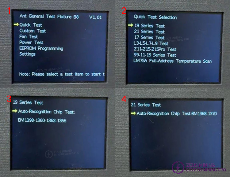 تستر هش برد B8 برای انت ماینر تستر هش برد B8 برای انت ماینر