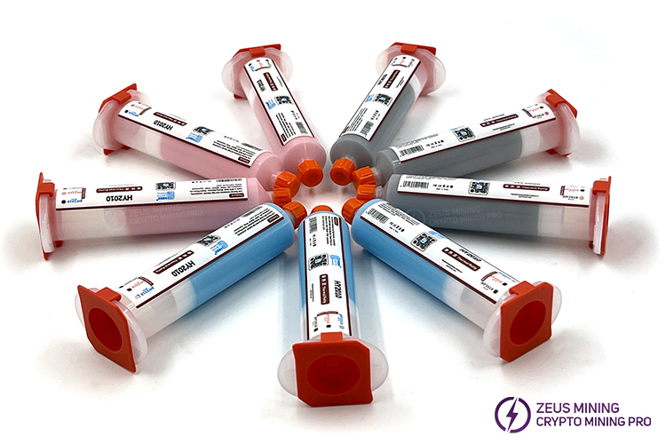 بتونه حرارتی HY2010 برای نگهداری ماینر ASIC بتونه حرارتی HY2010 برای نگهداری ماینر ASIC