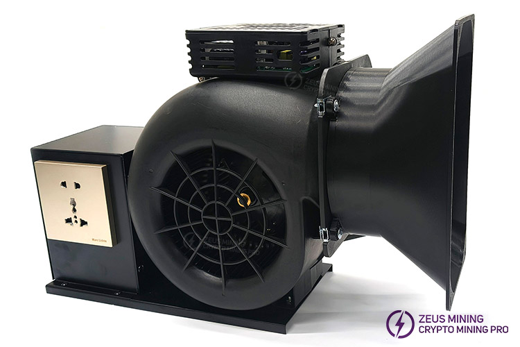 سایلنسر دمنده یونیورسال Antminer با کنترل وای فای