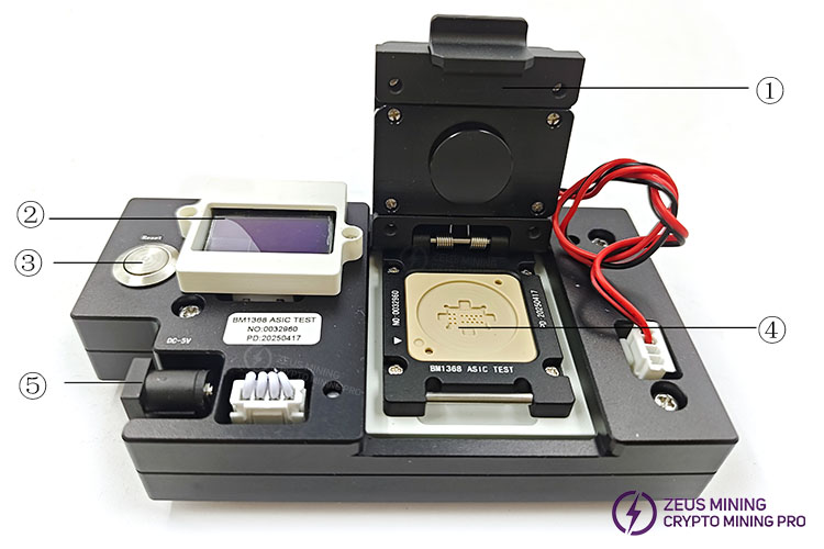 فیکسچر تست تراشه BM1368