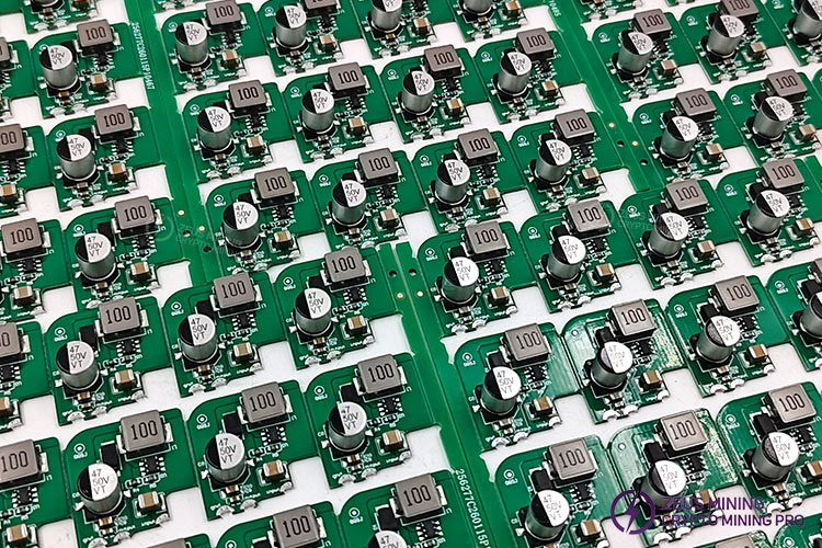 برد هش برد Antminer S19XP برد 18 ولت بوست