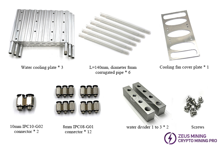 کیت خنک کننده آب Antminer L7