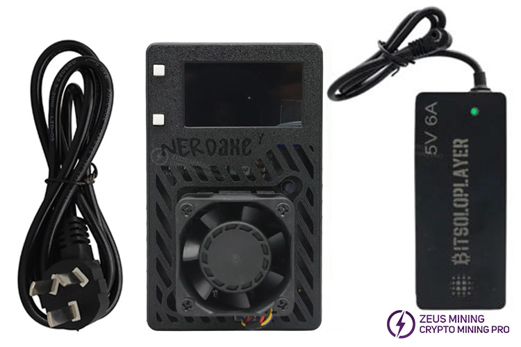 تراشه Asic Nerdaxe Gamma 601 1.2THs BM1370 با صفحه نمایش 1.9 اینچی بیتکوین استخراج تراشه Asic Nerdaxe Gamma 601 1.2THs BM1370 با صفحه نمایش 1.9 اینچی بیتکوین استخراج