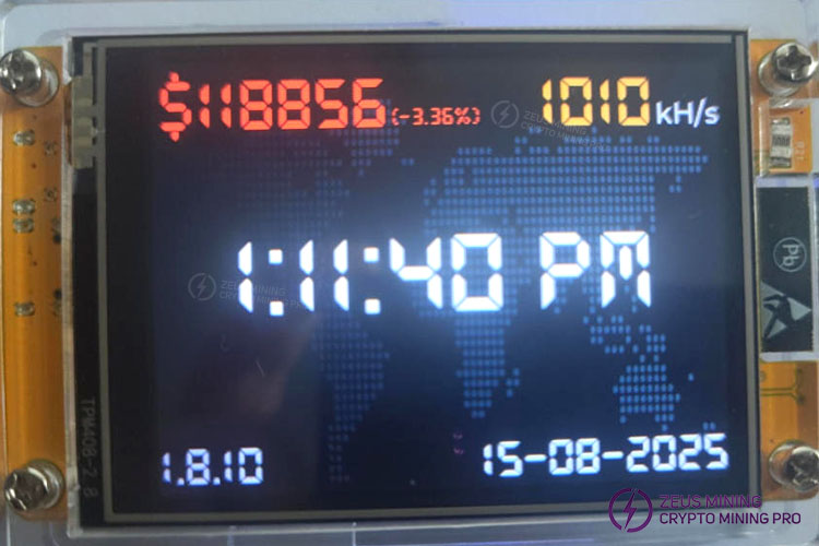 ماینر NMMiner CYD 1000KH Solo برای استخراج بیت کوین