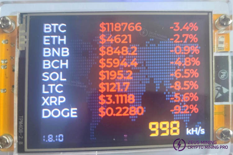 ماینر بیت کوین NMMiner CYD 1000kh مبتنی بر