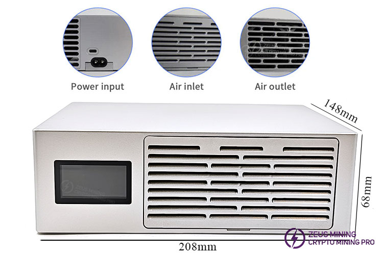 ماینر Lucky Miner LV08 pro Crypto 7T Solo