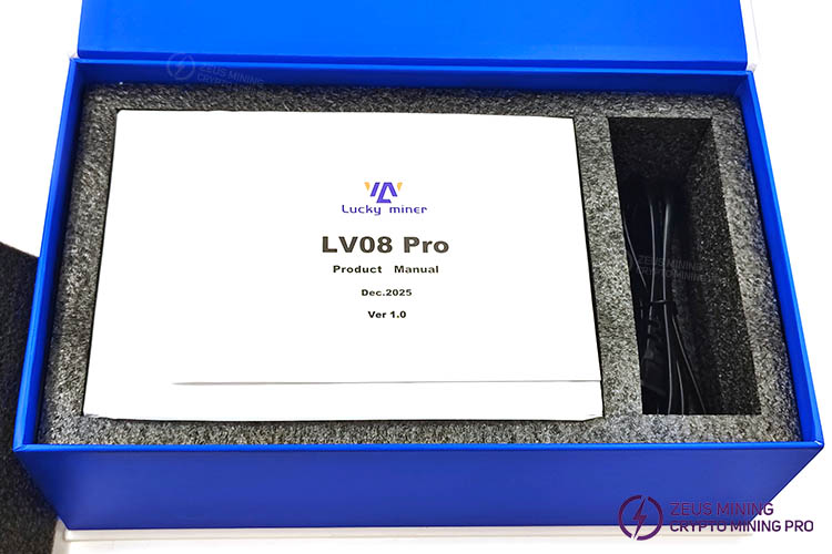 ماینر Lucky Miner LV08 Pro 7 TH مخصوص استخراج ارزهای دیجیتال خانگی و بی‌صدا