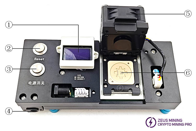 ابزار تست تراشه Antminer BM1370 ASIC ابزار تست تراشه Antminer BM1370 ASIC