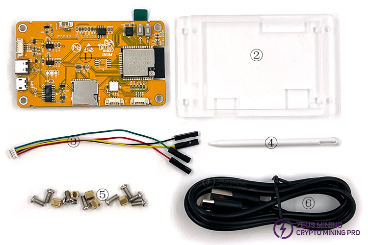 دستگاه استخراج بیت‌کوین NMminer ESP32 solo lottery