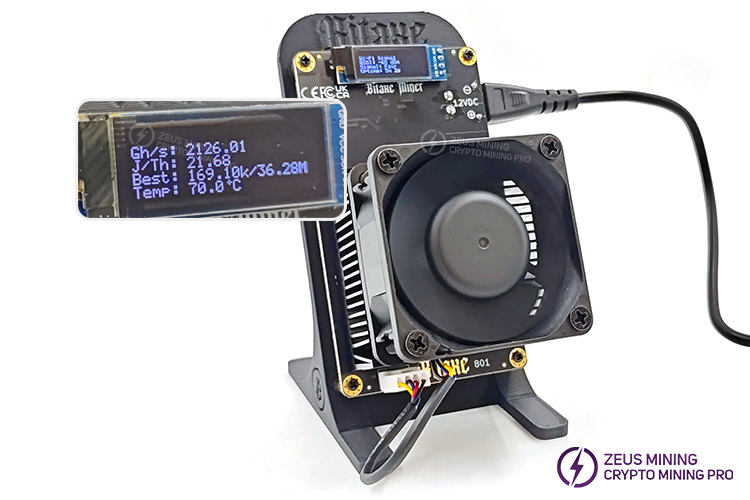 استخراج کننده بیت کوین ASIC 2.4TH Bitaxe GT 801