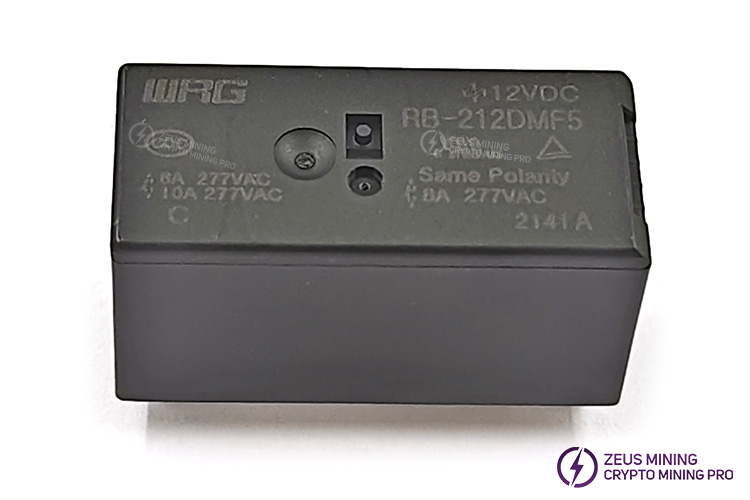رله برق 12VDC RB-212DMF5