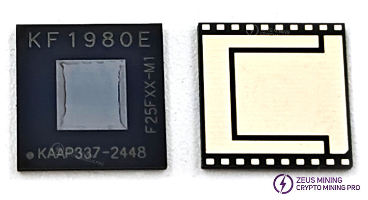 تراشه ASIC KF1980E برای برد هش M60