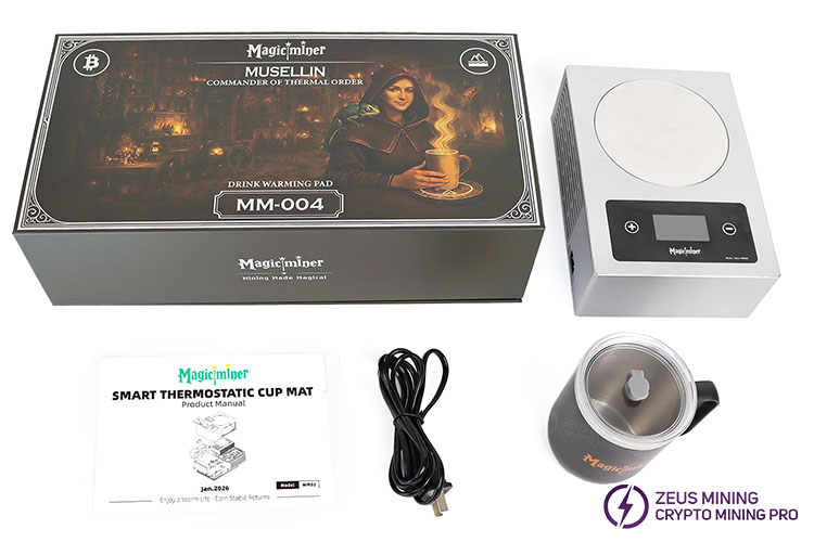 ماینر Magicminer WM02 7TH/s SHA-256 SOLO با قدرت 150 وات ماینر Magicminer WM02 7TH/s SHA-256 SOLO با قدرت 150 وات