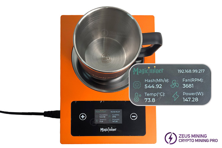 دستگاه استخراج رومیزی بیصدا Magicminer WM02 Pro دستگاه استخراج رومیزی بیصدا Magicminer WM02 Pro
