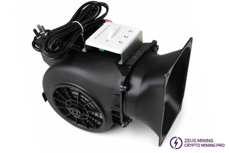 دمنده صدا خفه کن ماینینگ ۴۰۰ واتی برای ماینر ASIC