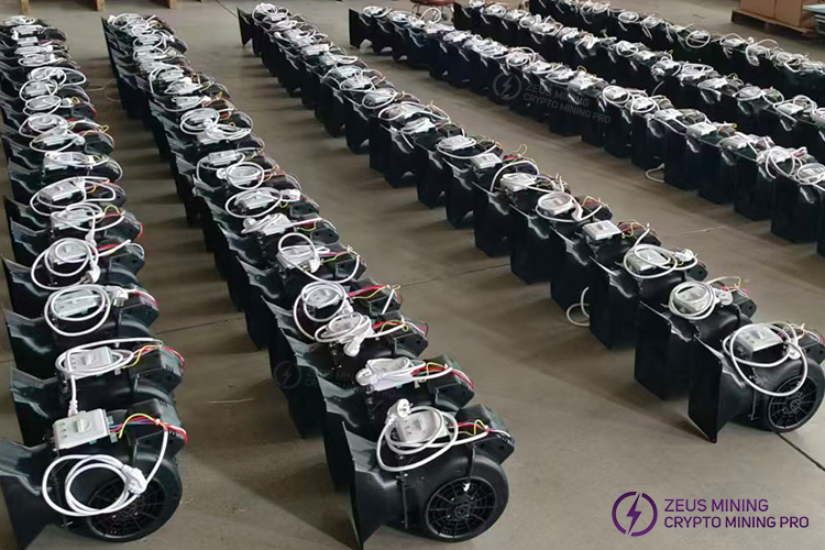 دمنده صدا خفه کن مینی دمنده Antminer با موتور AC 400 واتی