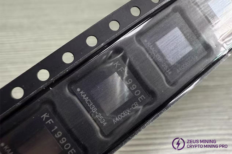 تراشه ASIC هش M73S KF1990E تراشه ASIC هش M73S KF1990E