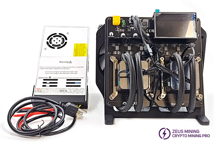 دستگاه استخراج بیت کوین ASIC بی صدا NerdOCTAxe Hydro Rev 3.1 با سرعت 13.8TH/s دستگاه استخراج بیت کوین ASIC بی صدا NerdOCTAxe Hydro Rev 3.1 با سرعت 13.8TH/s