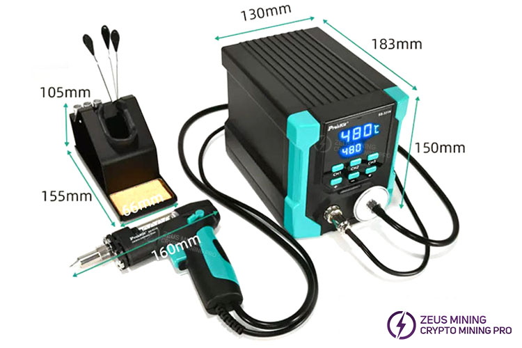 مکنده لحیم برقی Pro'sKit SS-331NH