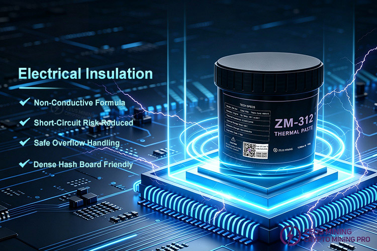 گریس سیلیکونی عایق حرارتی ZM-308