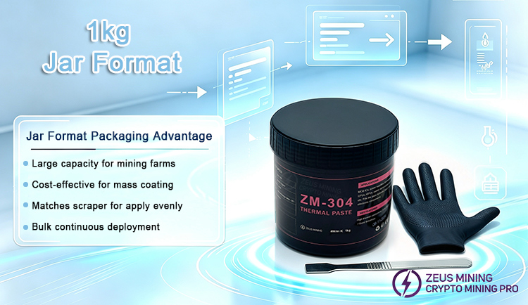 گریس حرارتی برد هش ZM-304 4W/m·k 110 گرم