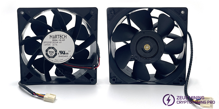 فن MARTECH مدل DF1203812B2UN A1 12V 2.7A 120mm 4pin