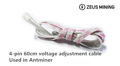 کابل مقررات ولتاژ 60 سانتی متری 4 پین Antminer
