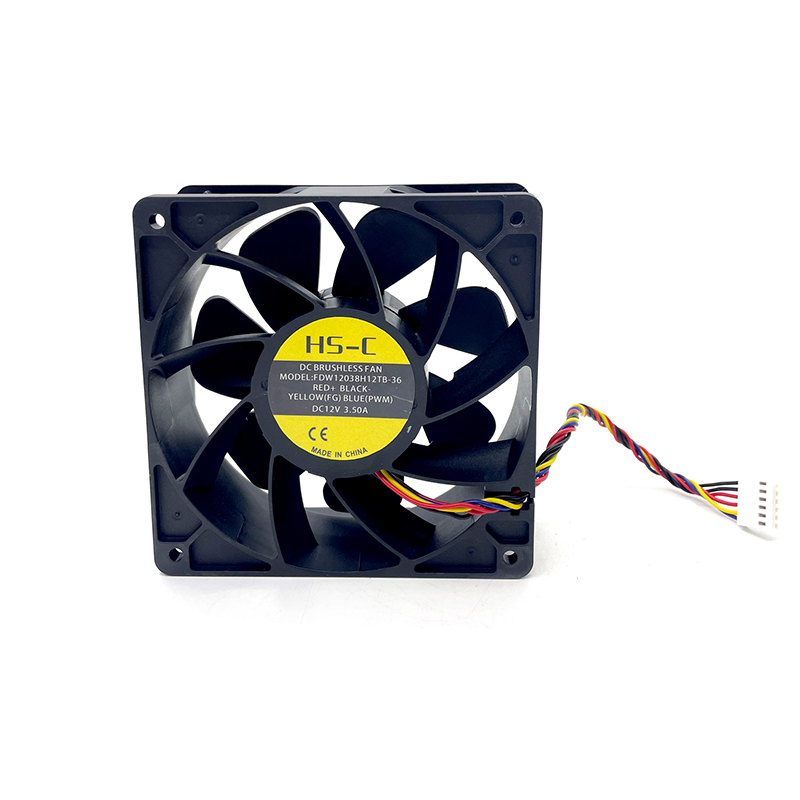 Whatsminer فن D1 FDW12038H12TB-36 12V 3.5A