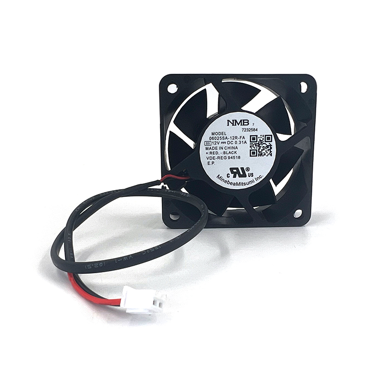 NMB 06025SA-12R-FA 12 ولت 0.31A 60 میلی متری فن خنک کننده PSU برای Antminer