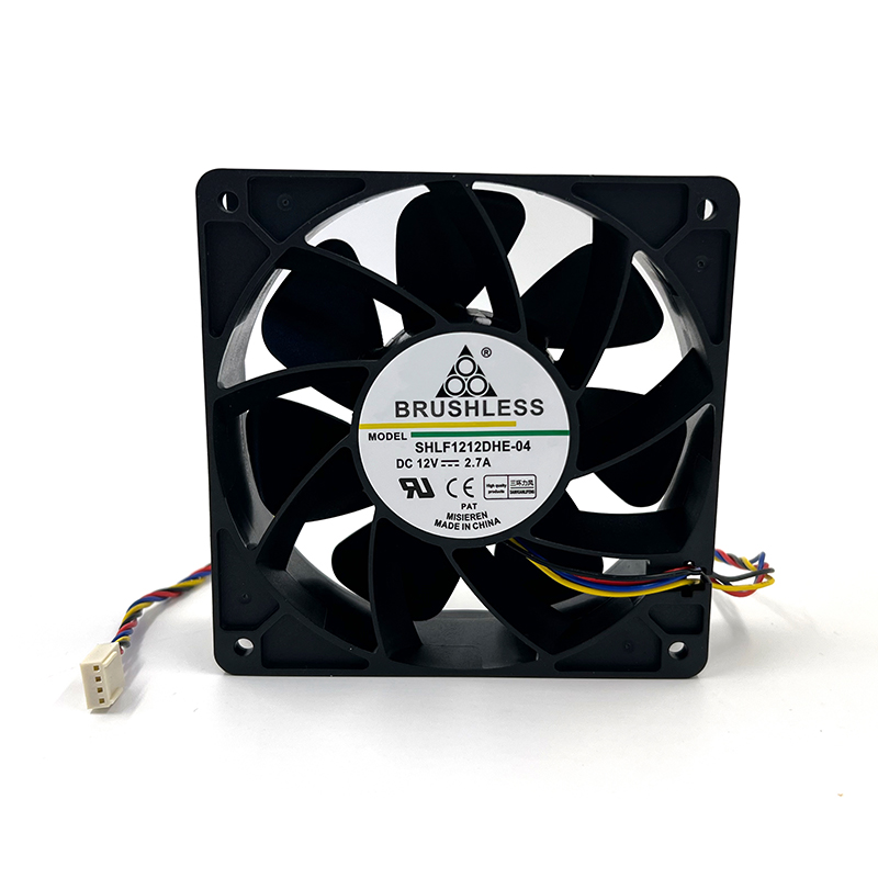 SHLF1212DHE-04 12 ولت 2.7A فن خنک کننده برای Antminer