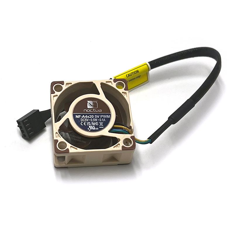 فن Noctua NF-A4x20 PWM 5V 0.1A 40mm برای ماینر Bitaxe Gamma 601