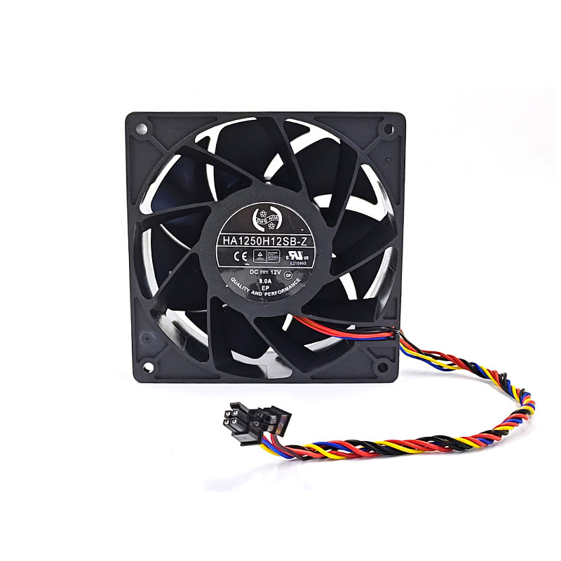 Avalon 1346 1366 1566 فن خنک کننده HA1250H12SB-Z 12V 9.0A برای ماینر