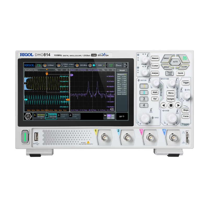 اسیلوسکوپ دیجیتال RIGOL DHO814 100MHz