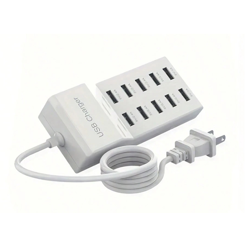 ایستگاه شارژر USB چند پورته 10 پورت 12 پورت