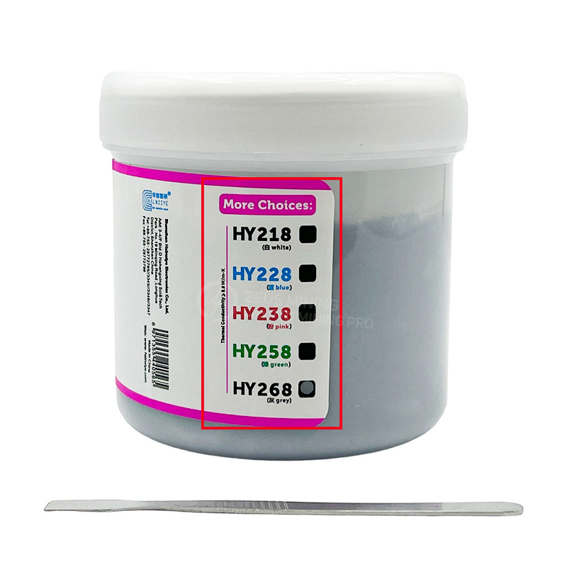 بتونه حرارتی با کارایی بالا HY208 HY268 8w/mk 80g 1kg 2kg