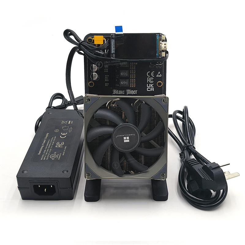 ماینر Bitaxe NerdQaxe 6TH/s دو فن، ماینر SOLO