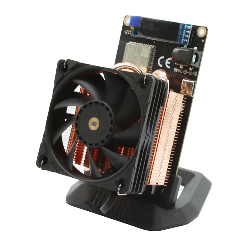ماینر بیت کوین تک نفره Bitaxe Gamma 601 Max با قدرت 1.9 TH/s