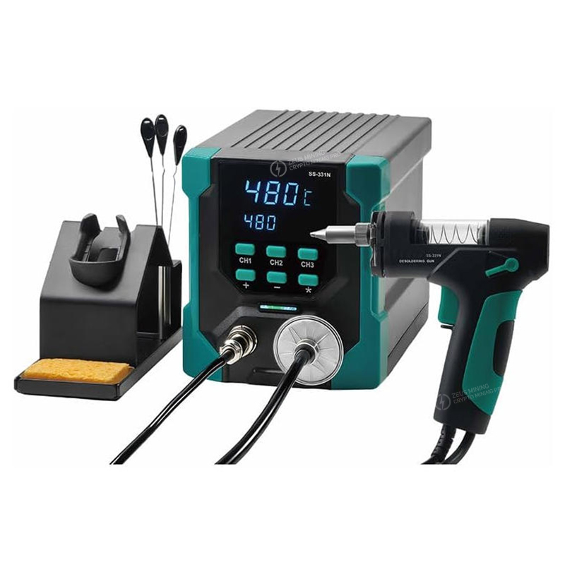 ایستگاه لحیم کاری LCD Pro'sKit SS-331NH