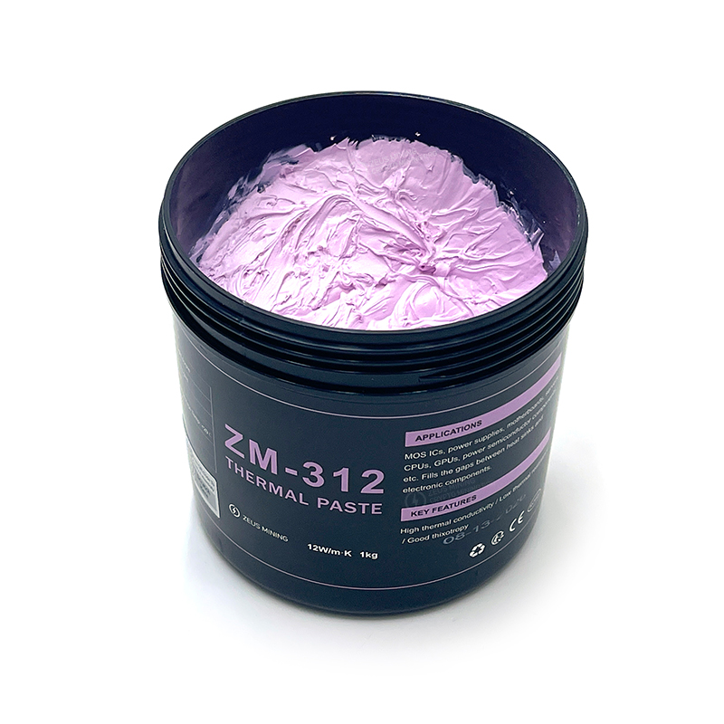 خمیر حرارتی ZM-312 12W/m·k 110g 1kg